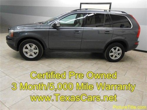 07 xc90 leather memory seats sunroof certified pre owned