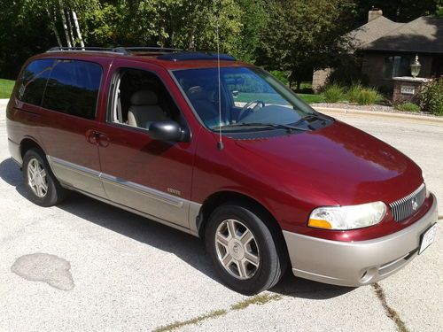 2002 mercury villager estate minivan loaded good condition