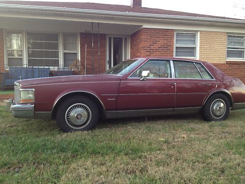 1980 cadillac seville base sedan 4-door 6.0l