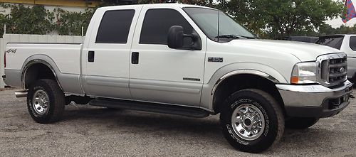 2001 ford f-350 super duty crew cab lariat 4x4 7.3 diesel