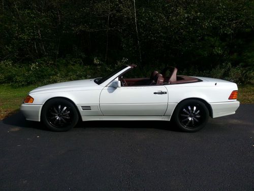 1990 mercedes 300sl convertible clean inspected