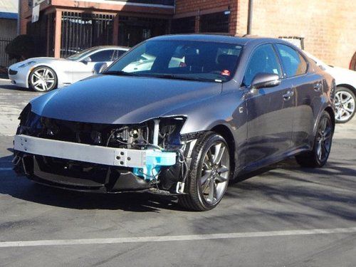 2013 lexus is250 sport sedan damaged salvage only 2k miles runs! loaded l@@k!!