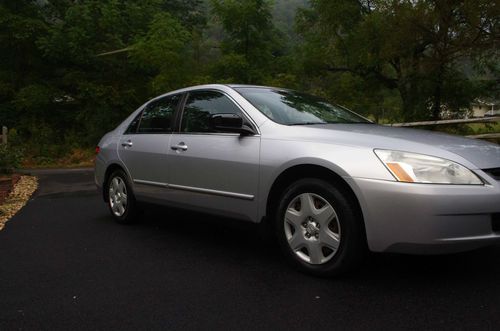 2005 honda accord lx; 3.0l v6.  one owner;  low miles.  no reserve !!!!