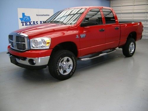 We finance!!!  2008 dodge ram 2500 big horn 4x4 cummins diesel auto bluetec cd!!