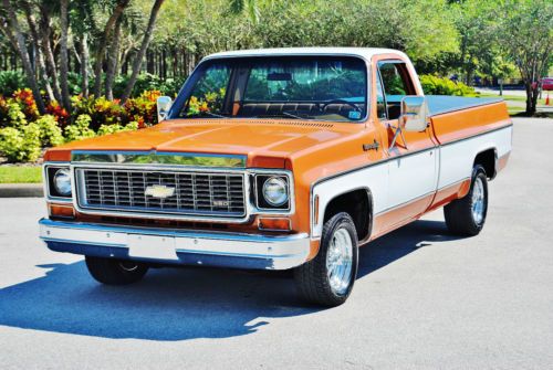 Fully restored truly amazing 1973 chevrolet cheyenne pick up cold a/c must see