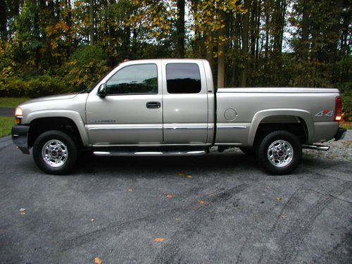 2002 gmc sierra 2500 hd slt extended cab pickup 4-door 8.1l