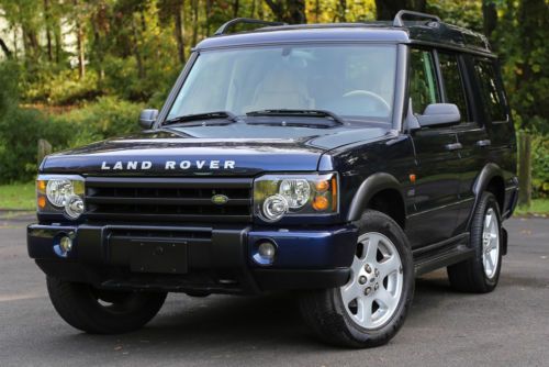 2003 land rover discovery hse ii 1 owner 4wd loaded super low miles clean carfax