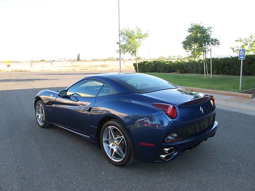 2010 ferrari california damaged wrecked rebuildable salvage low reserve rare wow