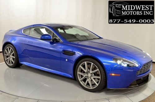 2012 aston martin vantage s cobalt blue navigation carbon fiber 2013