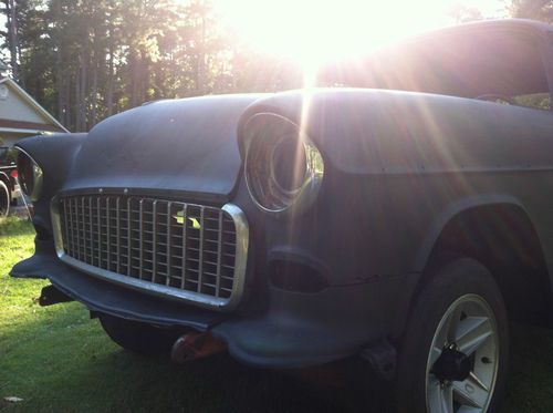 1955 chevy 2 door hardtop - project car (most all body parts included)