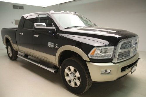 2014 srw laramie longhorn mega 4x4 navigation sunroof leather heated v8 diesel