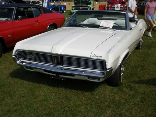1969 mercury cougar xr7 convertible