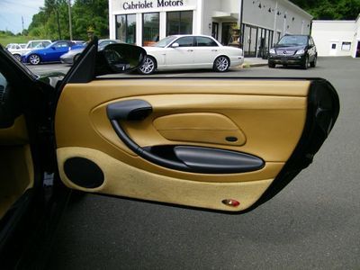 99 Boxster Leather RWD Mid engine 5 speed manual Black Tan Convertible Soft top, image 22