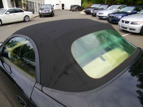 99 Boxster Leather RWD Mid engine 5 speed manual Black Tan Convertible Soft top, image 31