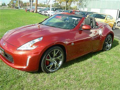 Pre-owned 2013 370z roadster touring, sport pkg, 6 speed, nav, only 322 miles