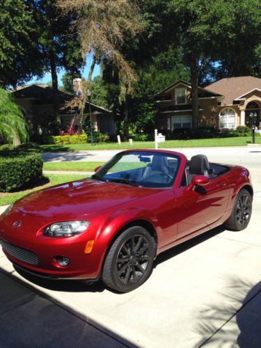 2008 mazda mx-5 miata touring convertible 6-speed manual 49k no reserve nice!