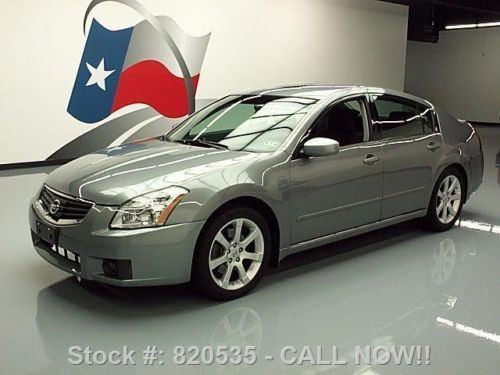 2007 nissan maxima 3.5 se sunroof alloy wheels 48k mi texas direct auto