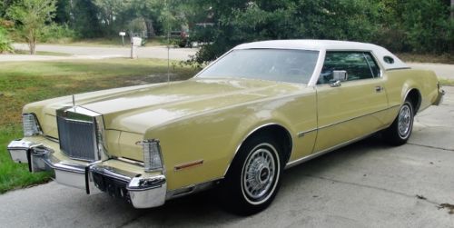 1974 lincoln mark iv  54,850 original miles