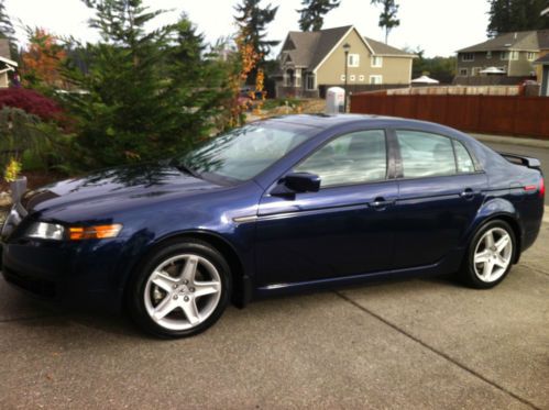 Acura tl 2006, 3.2 l v6 engine, rear wing spoiler, moonroof