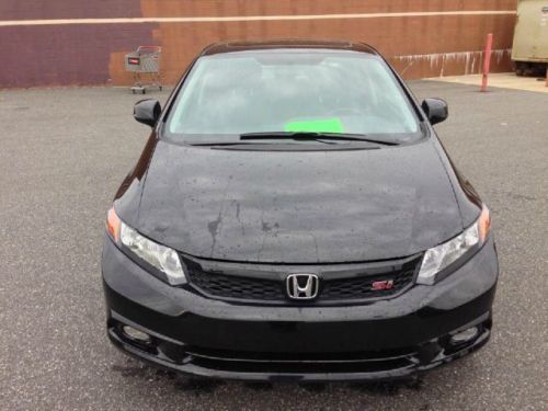 2012 honda civic si sedan! 6 speed manual! fast! clean! only 5k miles