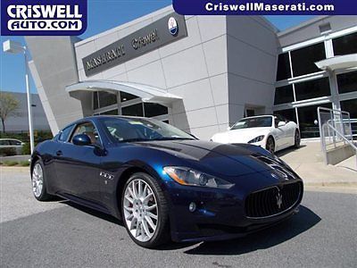 2011 maserati granturismo coupe sport certified cpo warranty low miles ferrari