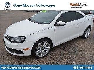 2012 volkswagen eos 2dr conv executive