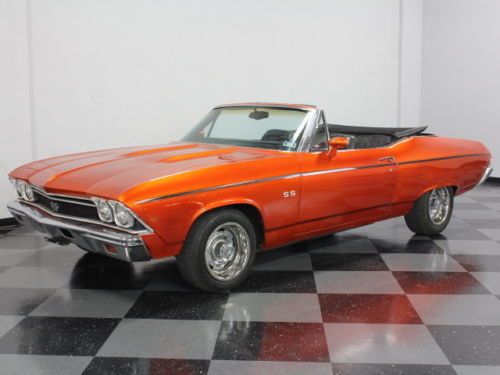 Very affordable convertible chevelle, 350ci chevy, digital gauges