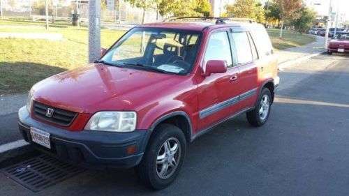 1999 honda cr-v awd manual 5 speed red good daily driver