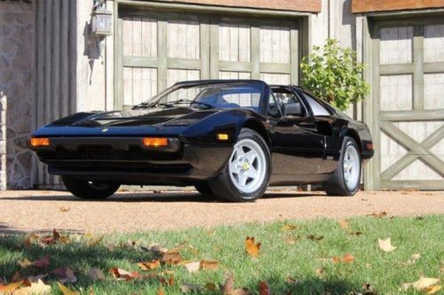 1985 ferrari 308 gtsi extensive service history - major completed black/black