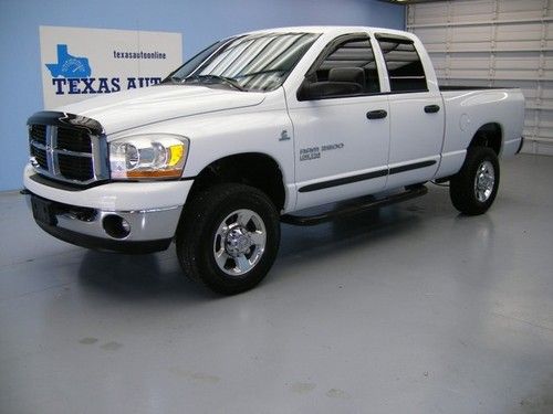 We finance!!!  2006 dodge ram 2500 slt lone start 4x4 5.9 cummins diesel 1 owner