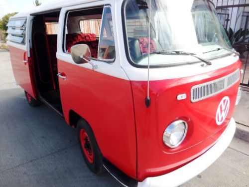 1969 vw bus transport, barn find, rebuilt like new, 60&#039;s style interior