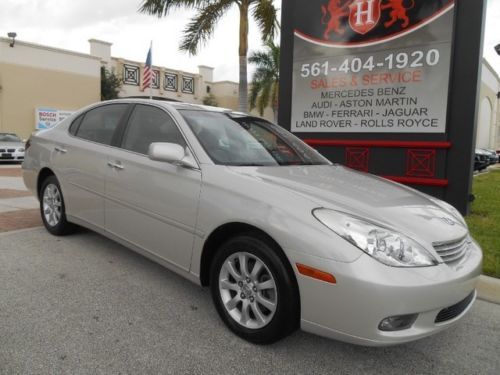 03 lexus es300 1 owner clean autocheck low miles fla car must see best price !!!