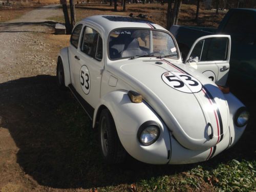 1972 volkswagen super beetle (herbie) low miles