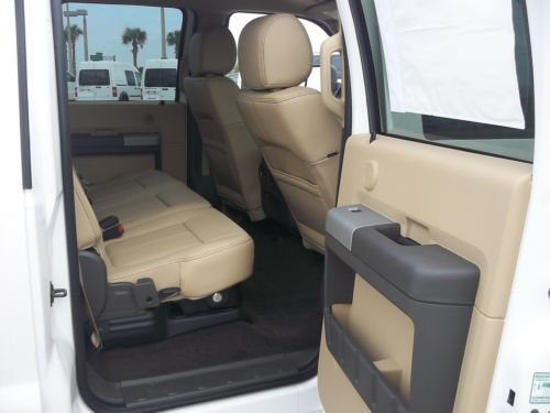NEW 2013 FORD SD F-550 6.7 V8 DIESEL 4X4 CREW CAB DRW LARIAT WITH A PICK-UP BED, image 15