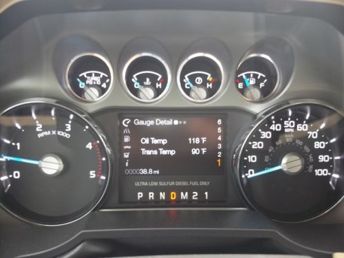 NEW 2013 FORD SD F-550 6.7 V8 DIESEL 4X4 CREW CAB DRW LARIAT WITH A PICK-UP BED, image 26