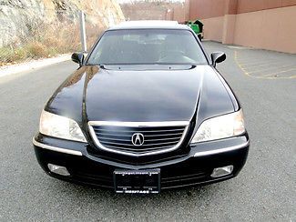 2002 acura rl 3.5 blk/blk low miles ext warranty