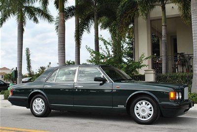 1996 bentley brooklands - only 45,000 orig miles - british racing green -florida