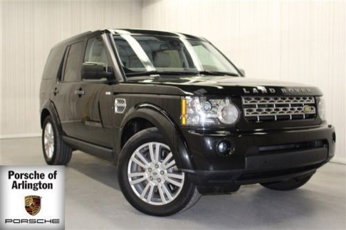 Lr4 navi third row leather low miles black premium audio one owner