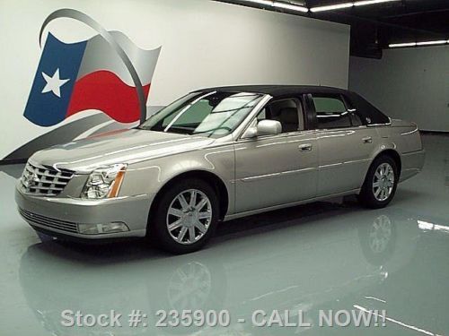 2006 cadillac dts luxury 6-pass climate leather 40k mi texas direct auto