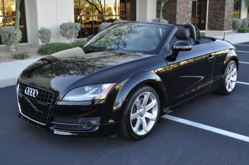 2008 audi tt 3.2 quattro roadster w/navigation**heated seats**24k miles**