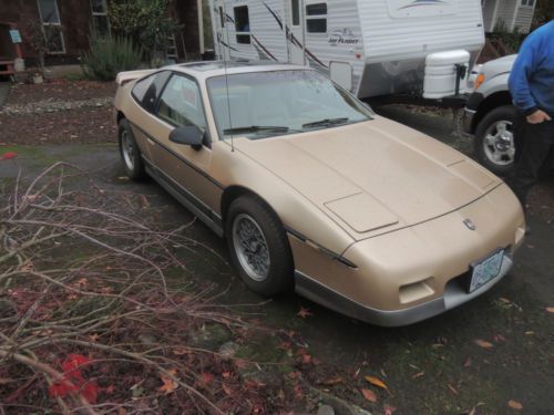 1987 pontiac fiero gt 2.8 l v6