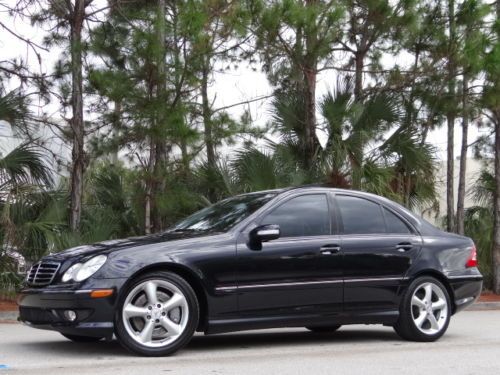 2005 mercedes c230 komp sport * no reserve * mint! low miles! 1 owner florida