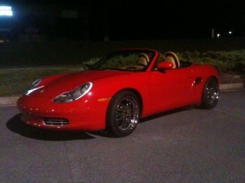 2000 porsche boxster roadster convertible 2-door 2.7l