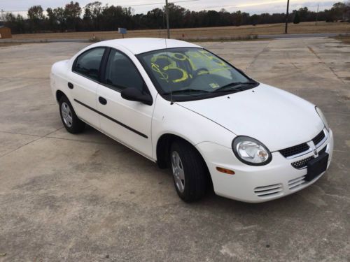 2004 white dodge neon se sedan 4-door 2.0l