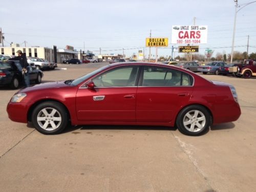 2003 Nissan Altima SL Sedan 4-Door 2.5L, Leather, Loaded, Clean, Red, US $6,699.00, image 2