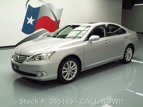 2010 lexus es350 sunroof nav rear cam climate seats 36k texas direct auto