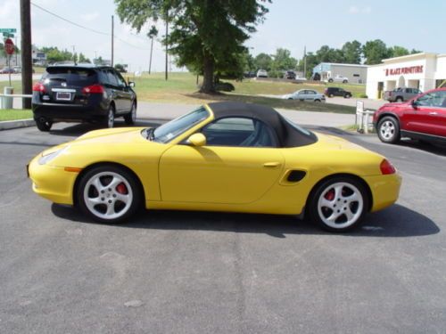 2002 Porsche Boxster Roadster S Convertible 2-Door 3.2L, image 2