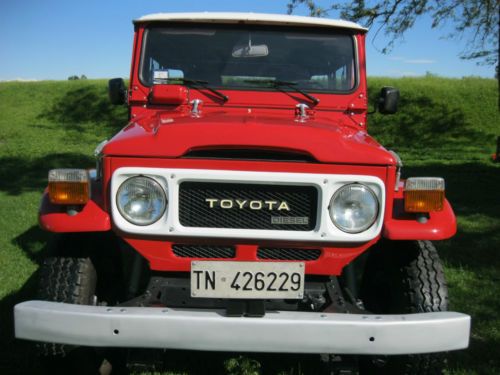 Toyota Land Cruiser BJ 42 frame off restoration. from Italy, image 9