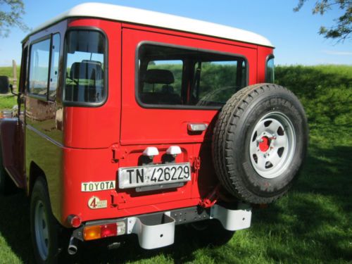 Toyota Land Cruiser BJ 42 frame off restoration. from Italy, image 10
