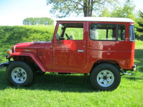 Toyota Land Cruiser BJ 42 frame off restoration. from Italy, image 12